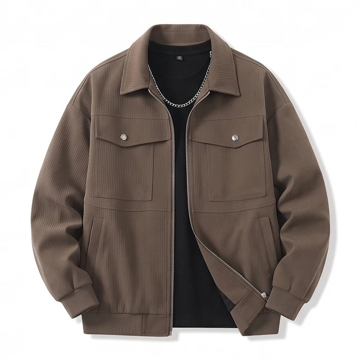 Light Brown jacket on a white background - 2