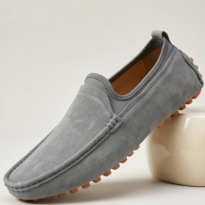 Gray Graydon Suede Slip-On Loafers product photo