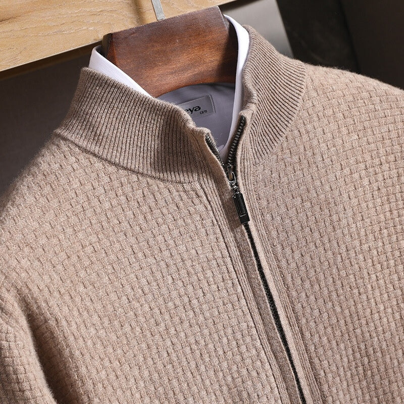 Ashfield Men's Merino Wool Cardigan