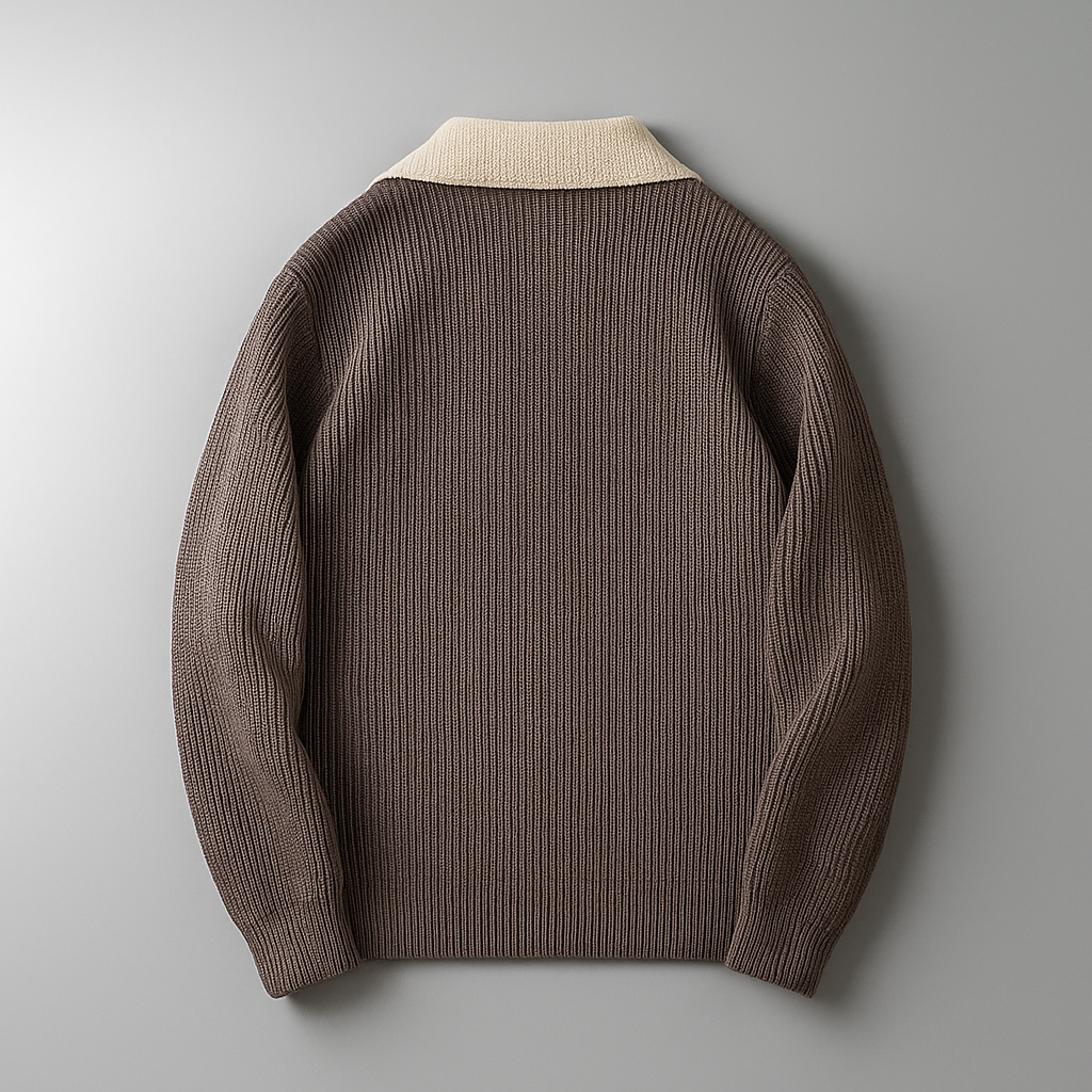 Baxter Men's Wool Knit Cardigan
