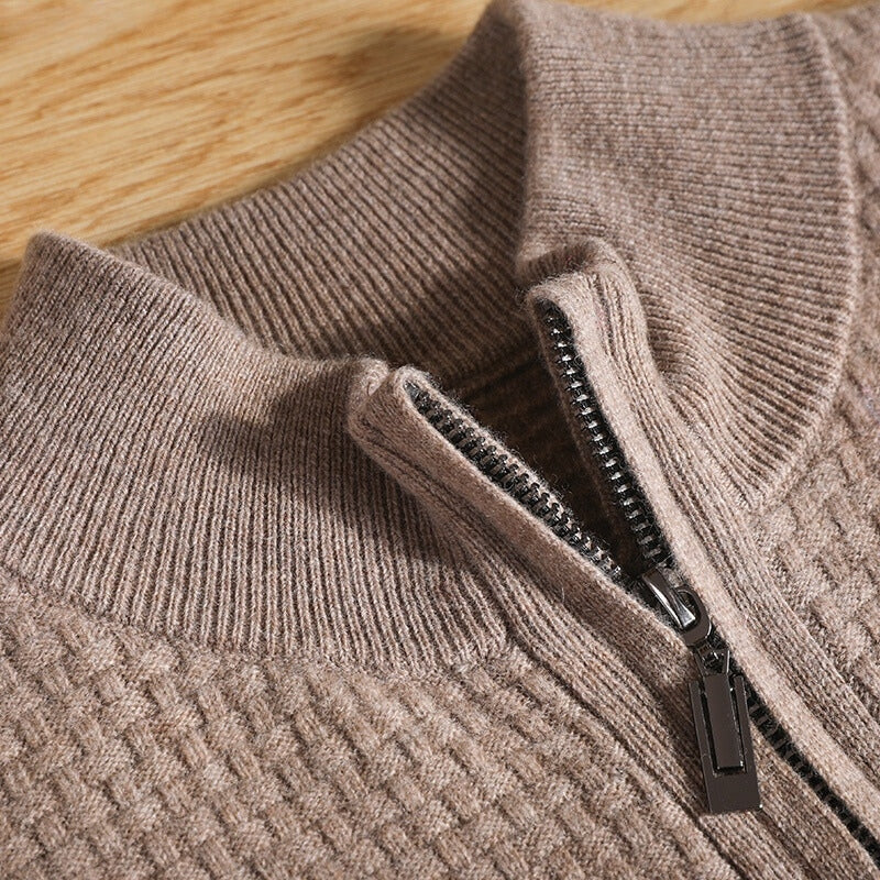 Ashfield Men's Merino Wool Cardigan