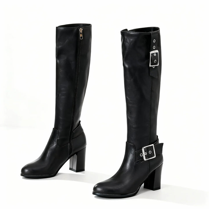 Westbridge Tall Buckle Riding Boots