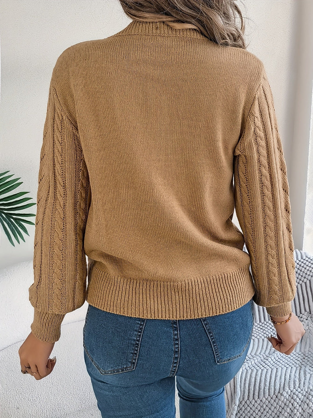 Cressida Cable-Knit Sweater
