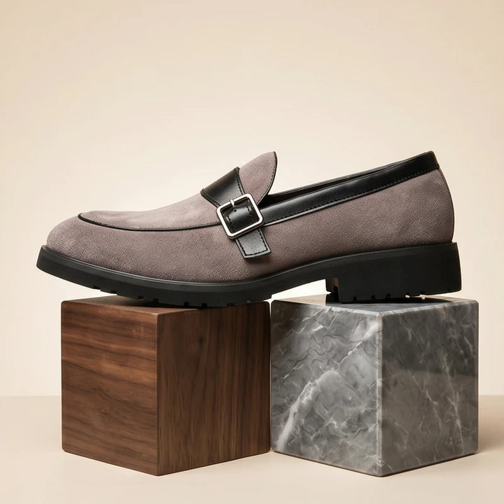 Taupe Suede Marcus Suede Loafers product photo - 2