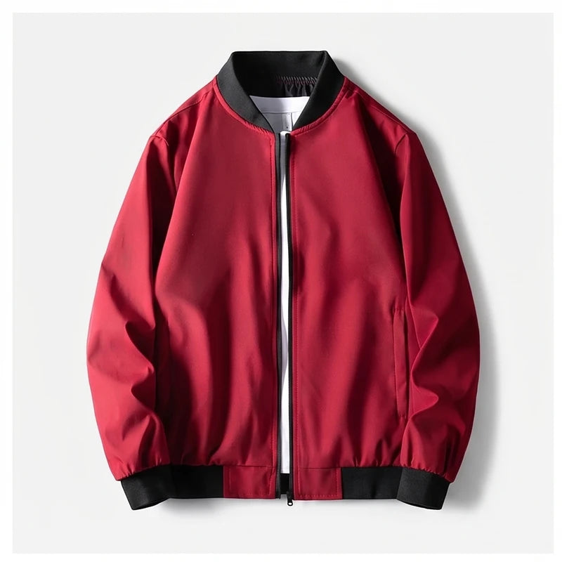 Red apparel on a white background