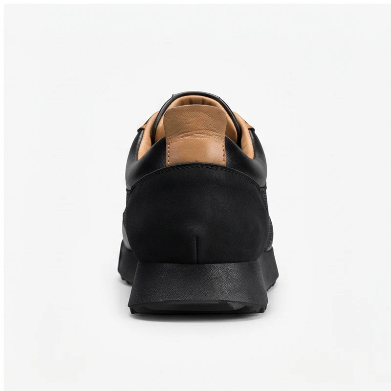 Black shoes on a white background - 4