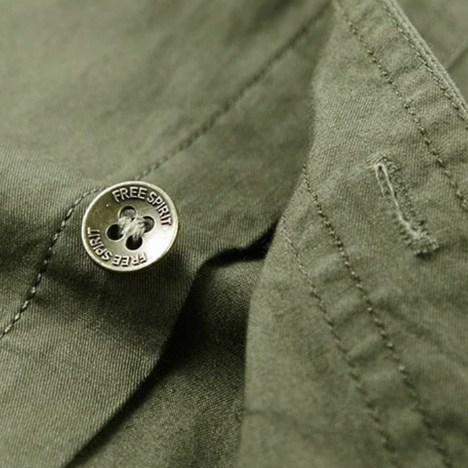 Ridgefield Men's Short Sleeve Utility Cargo Shirt