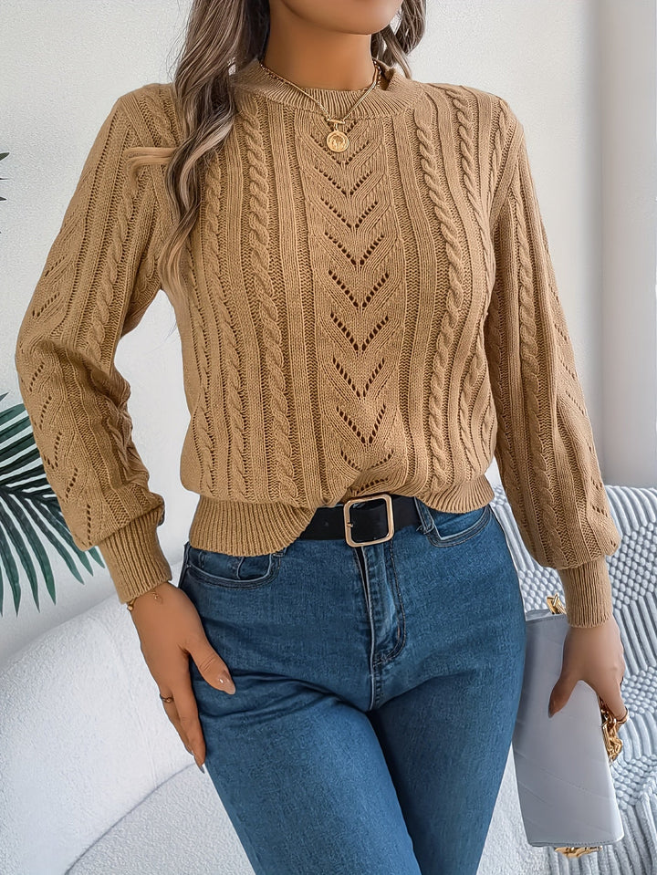 Cressida Cable-Knit Sweater