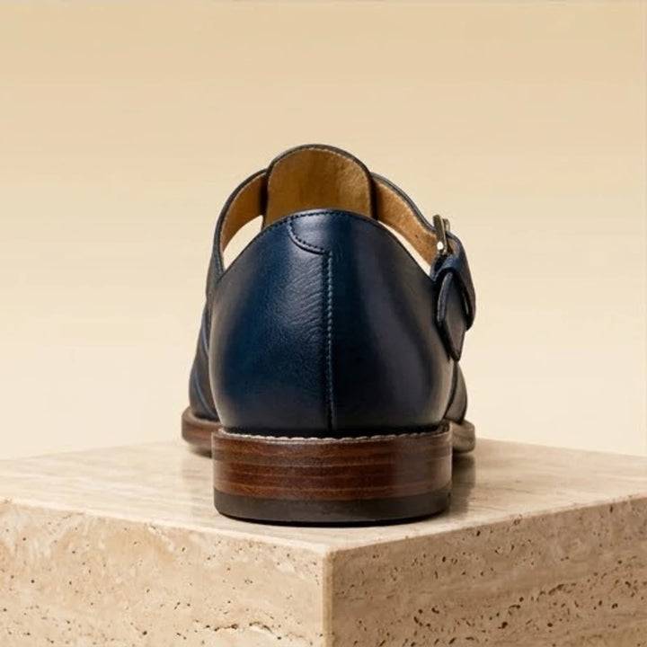 Blue Rafferty Genuine Leather Fisherman Sandals product photo - 3