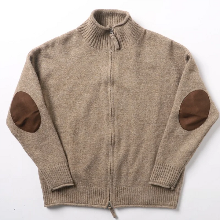 Merritt Men's Wool Zip Cardigan