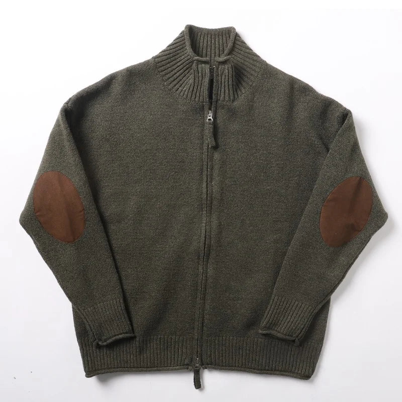 Merritt Men's Wool Zip Cardigan
