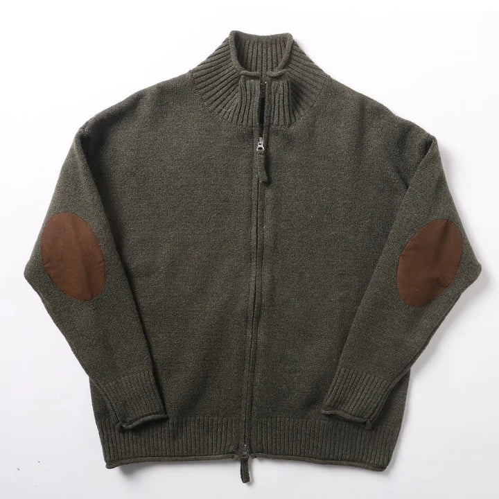 Merritt Men's Wool Zip Cardigan