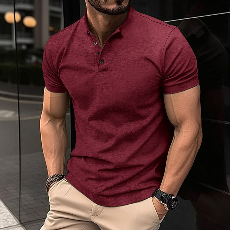 Keston Men's Henley Polo Shirt