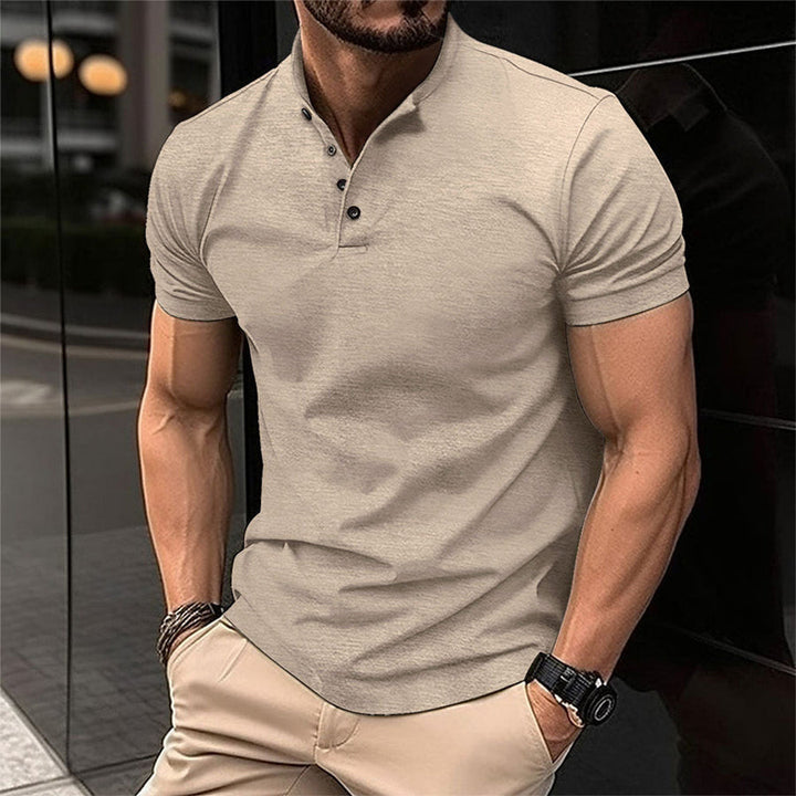 Keston Men's Henley Polo Shirt