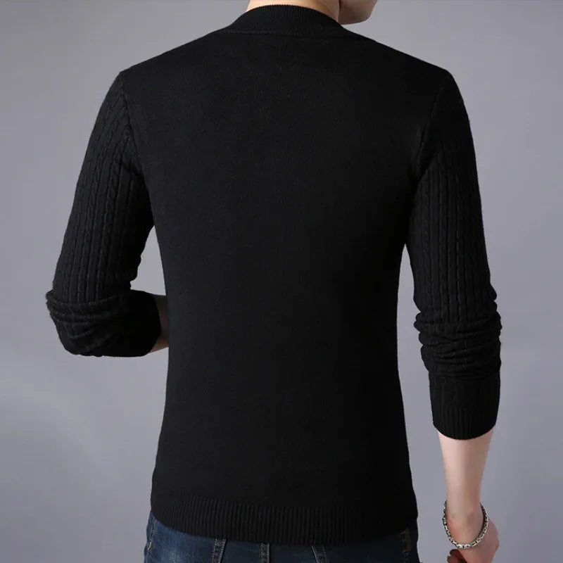 Harlan Men's Knit Zip-Up Cardigan
