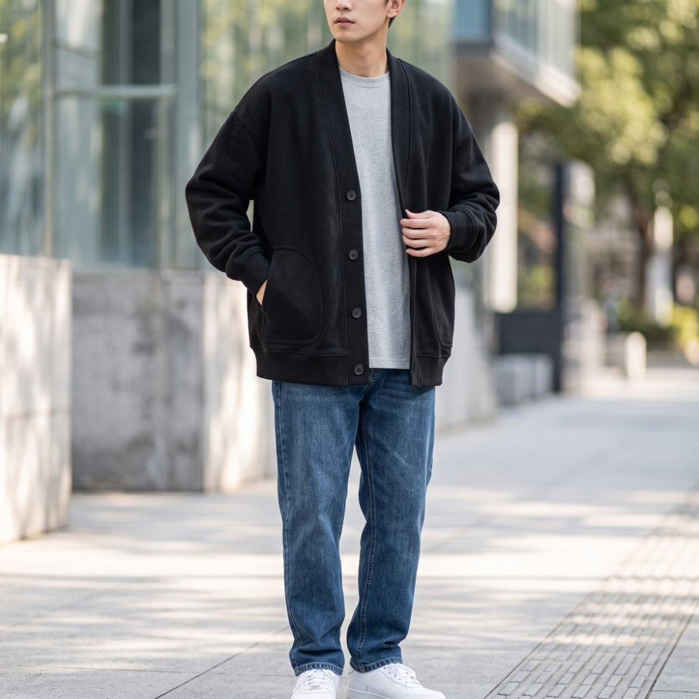 Dalton Men's Button-Front Cardigan Jacket