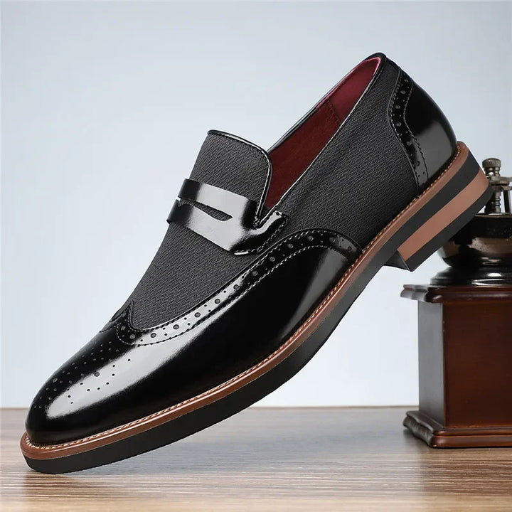 Wellston Men's Genuine Leather Loafers