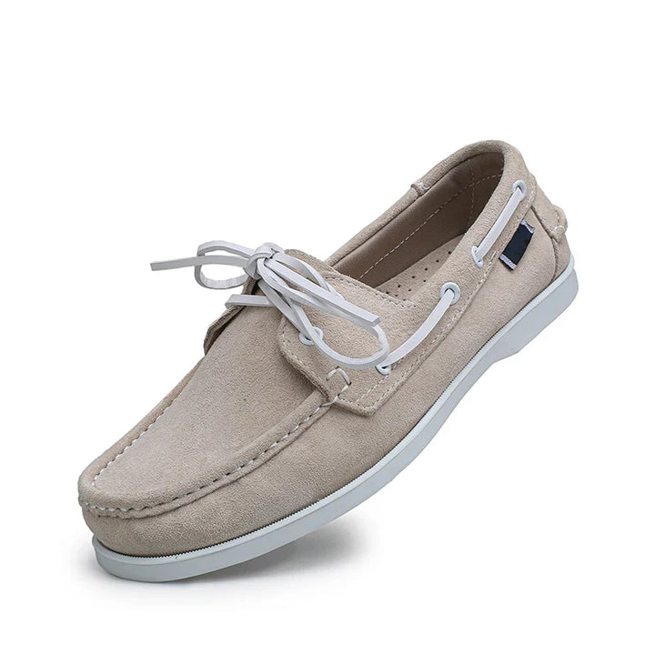 Seafarer Suede Boat Loafers