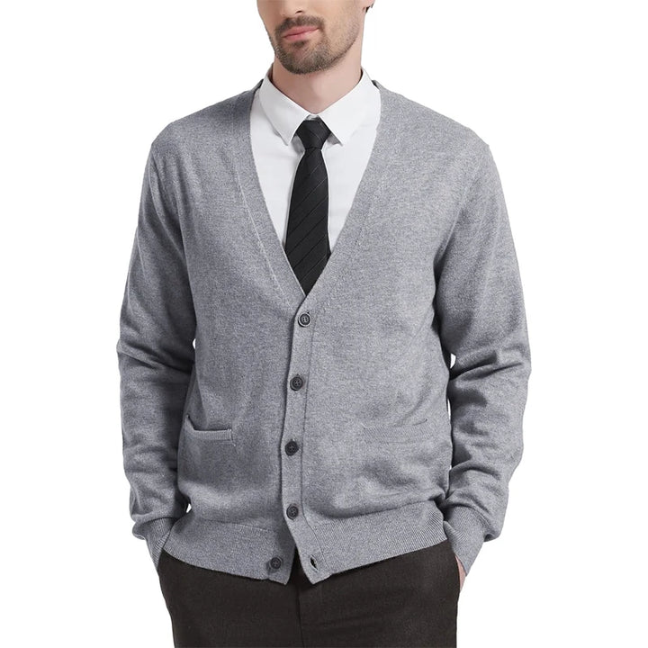 Talmadge Men's Knit Button Cardigan