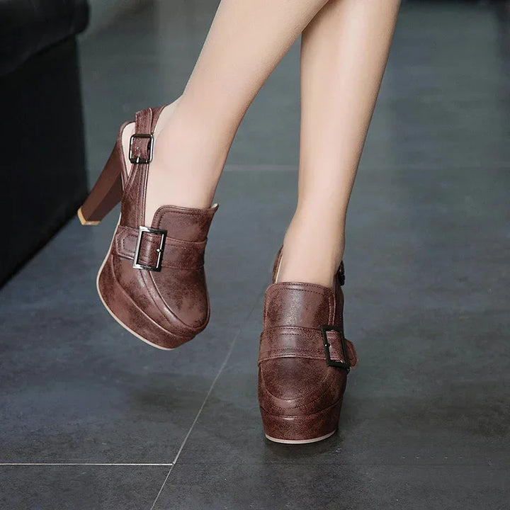Harrow Women's Slingback Platform Heels
