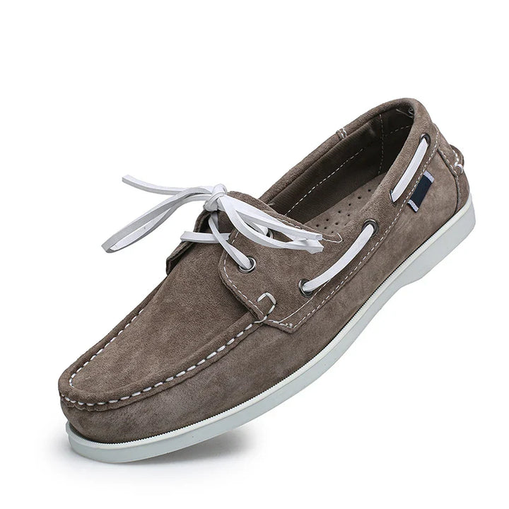 Seafarer Suede Boat Loafers