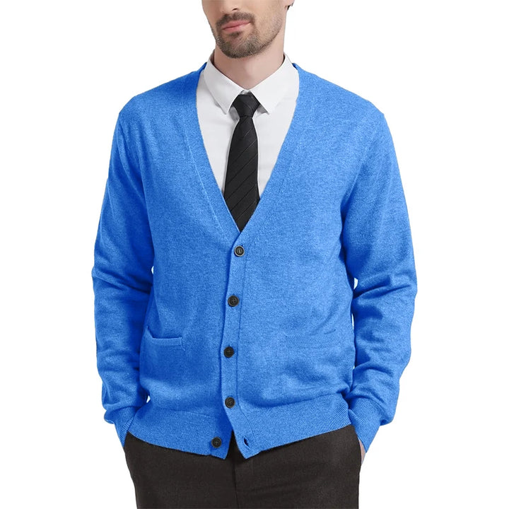 Talmadge Men's Knit Button Cardigan