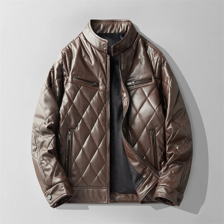 Barrow Quilted Leather Jacket