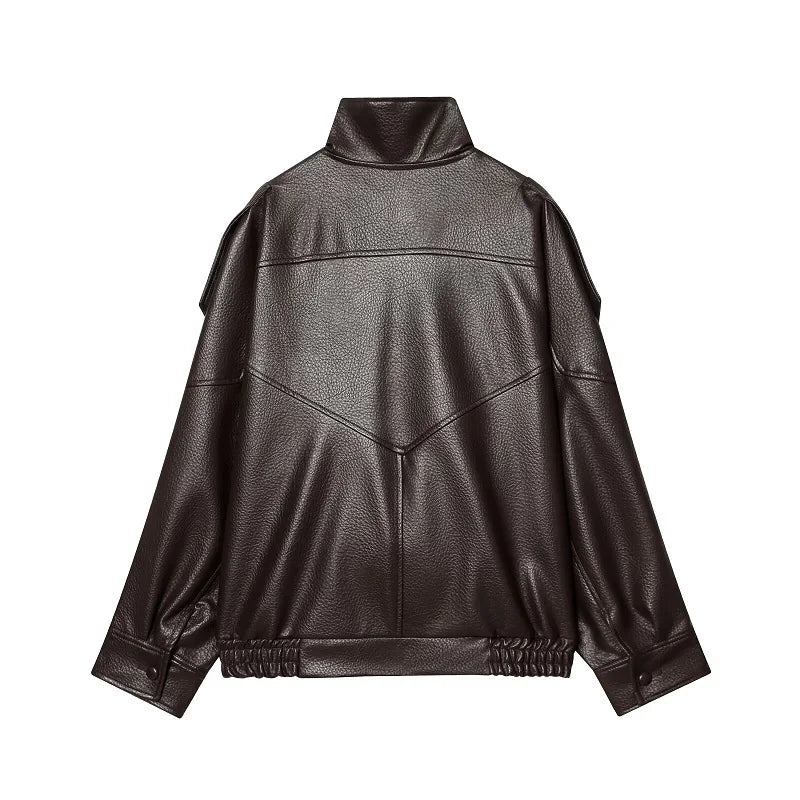 Dawson Leather Bomber Jacket