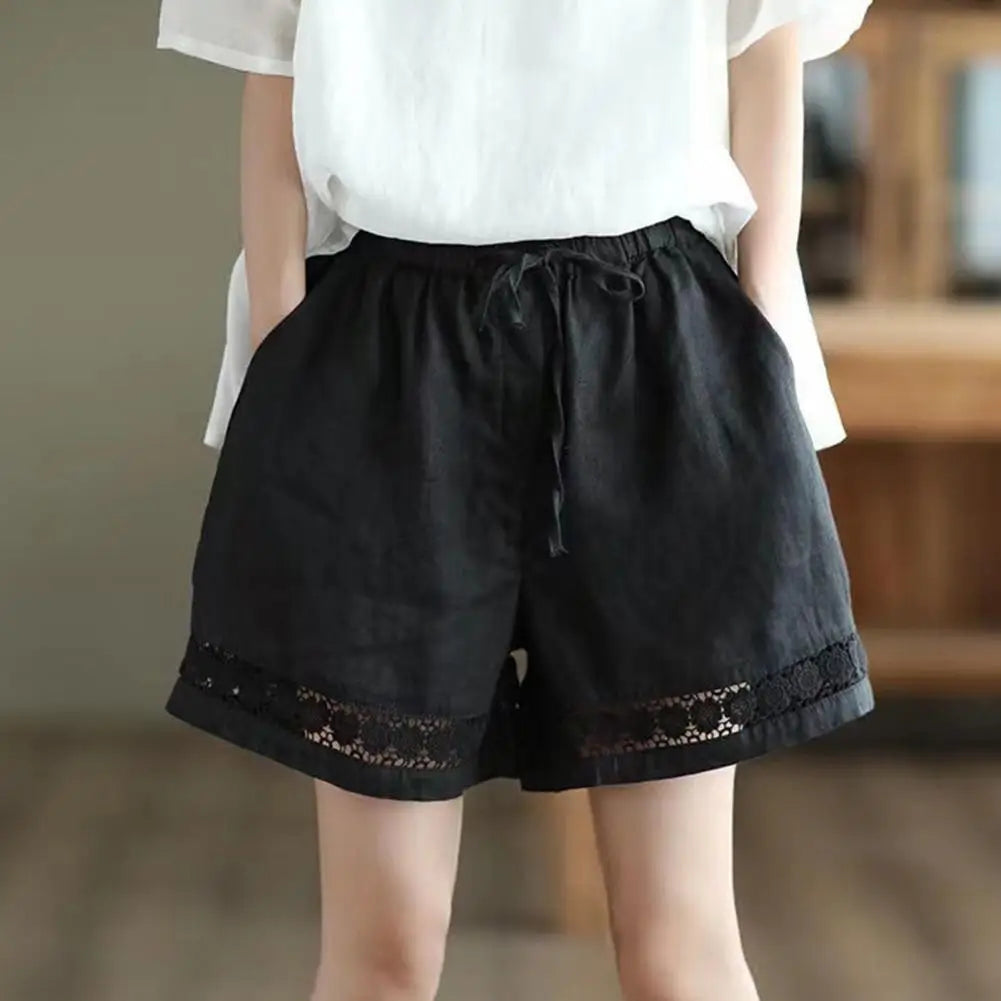 Everly Women's Linen Shorts