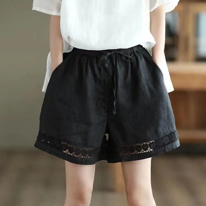 Everly Women's Linen Shorts