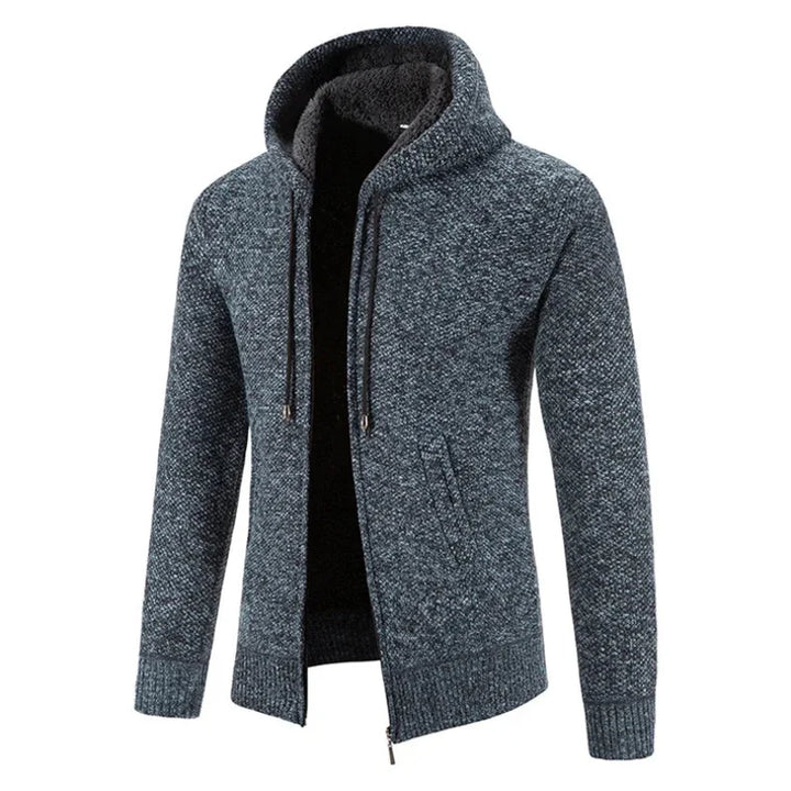 Ashwell Men's Knit Hooded Cardigan