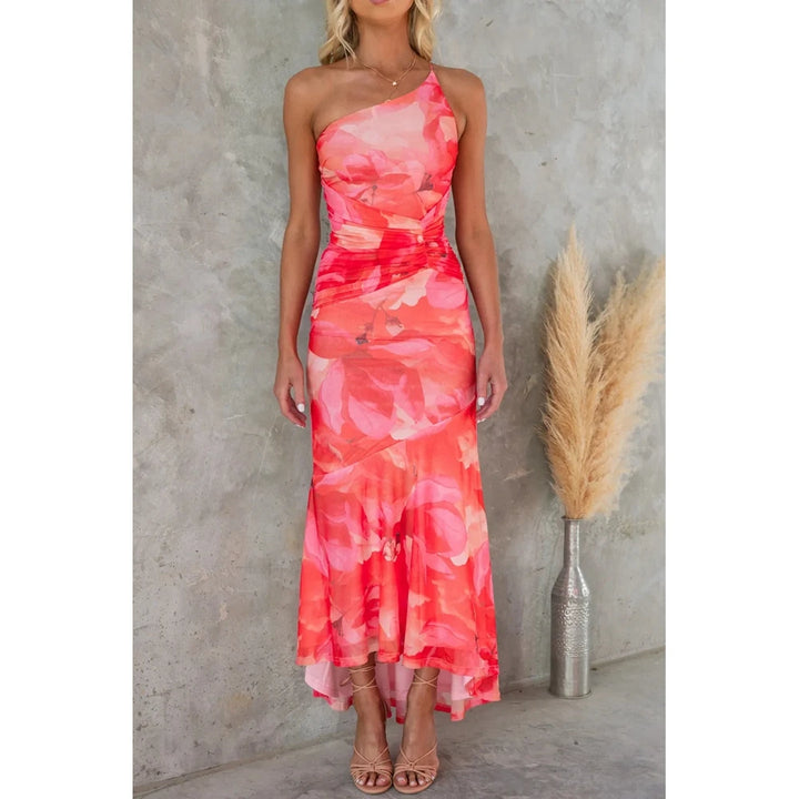 Cosima Women's Floral Strapless Maxi Dress