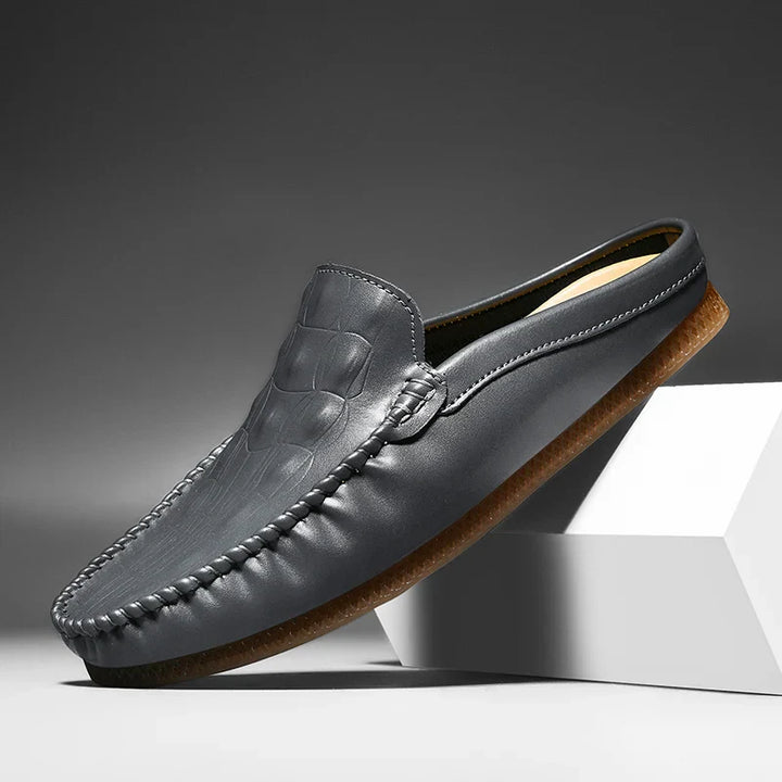 Mercado Men's Leather Backless Mules