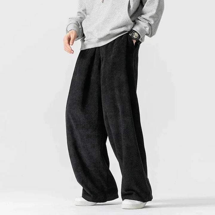 Knox Wide-Leg Corduroy Sweatants