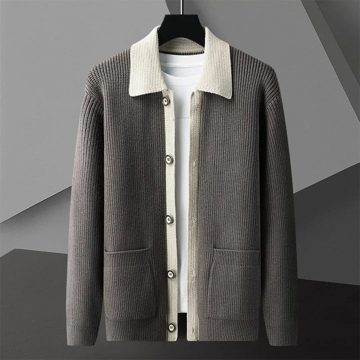 Briarwood Men's Ribbed Knit Cardigan