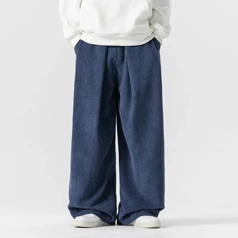 Knox Wide-Leg Corduroy Sweatants