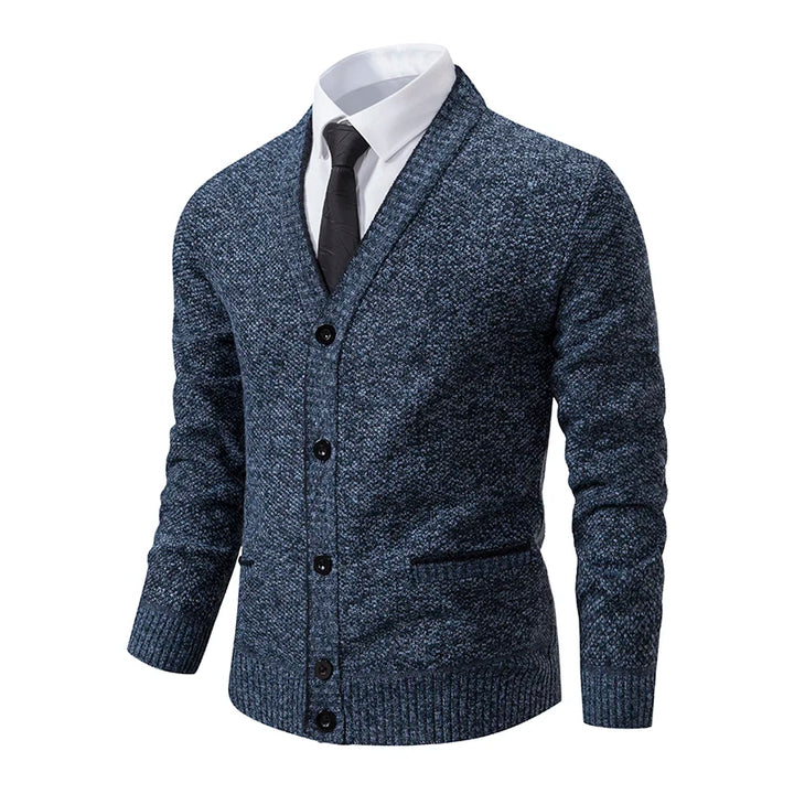 Harwin Men's Knit V-Neck Cardigan