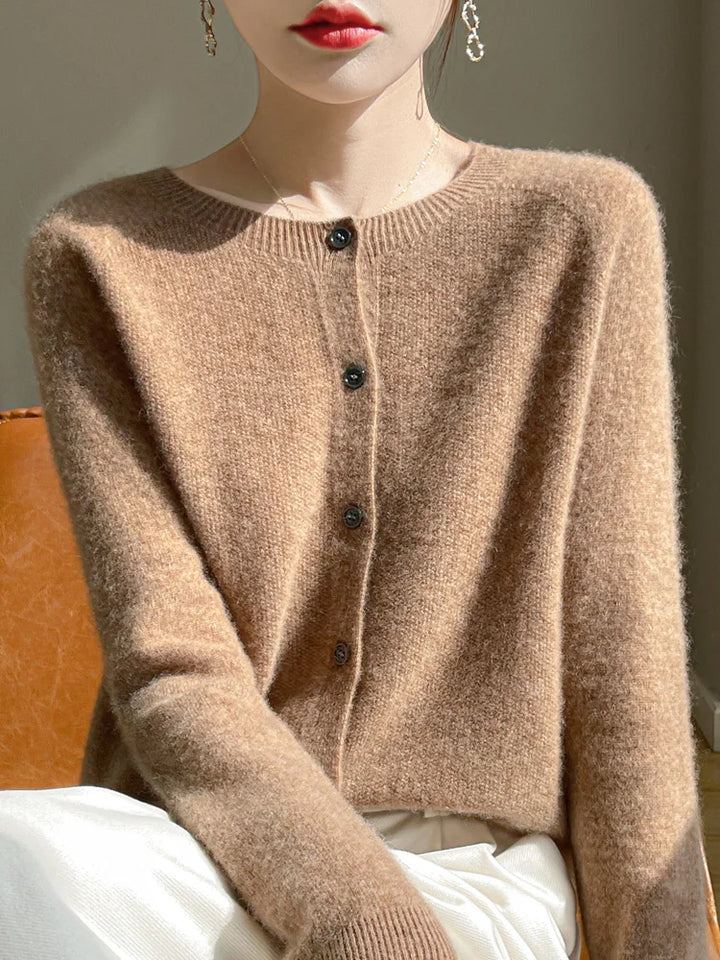 Brynlee Women's Merino Wool Cardigan