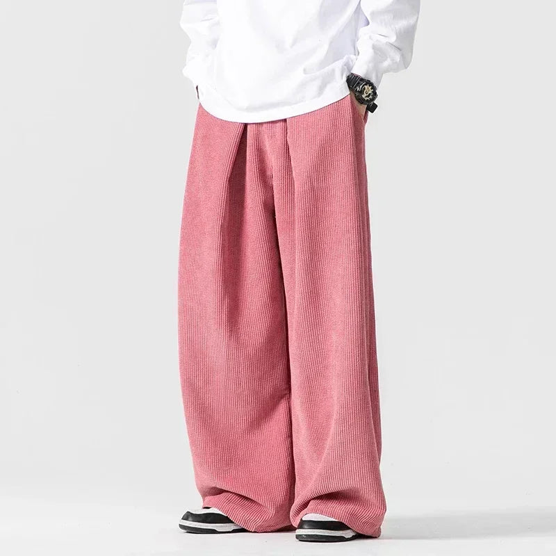 Knox Wide-Leg Corduroy Sweatants