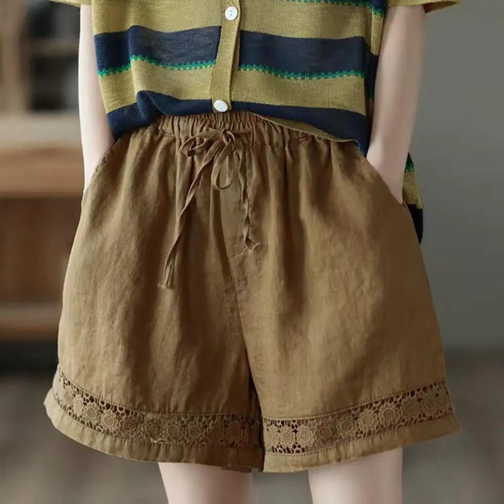 Everly Women's Linen Shorts