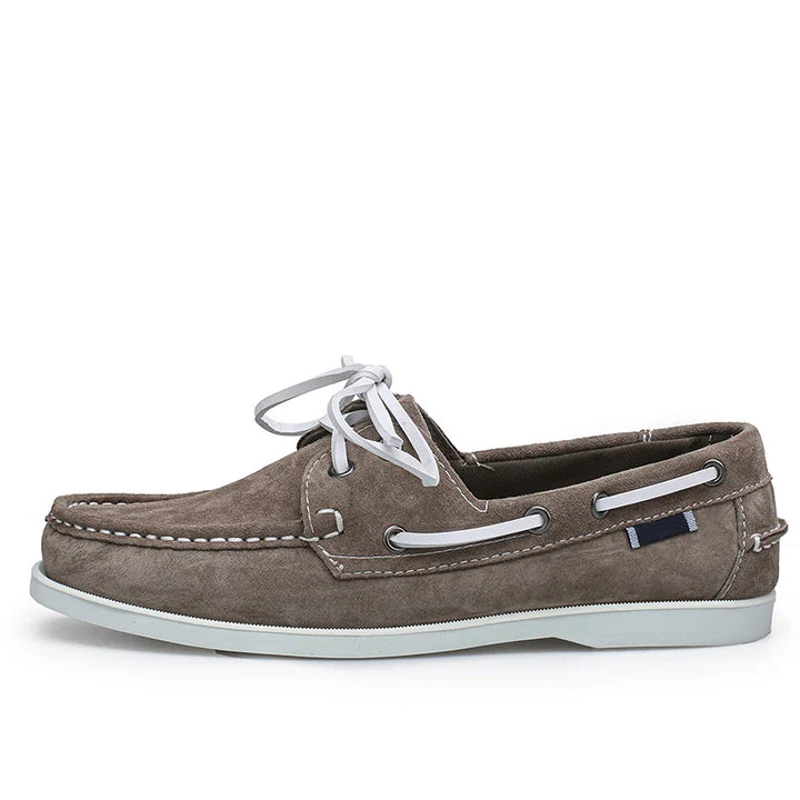 Seafarer Suede Boat Loafers