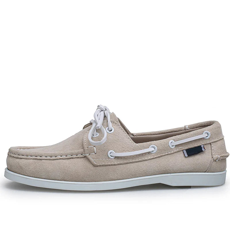 Seafarer Suede Boat Loafers