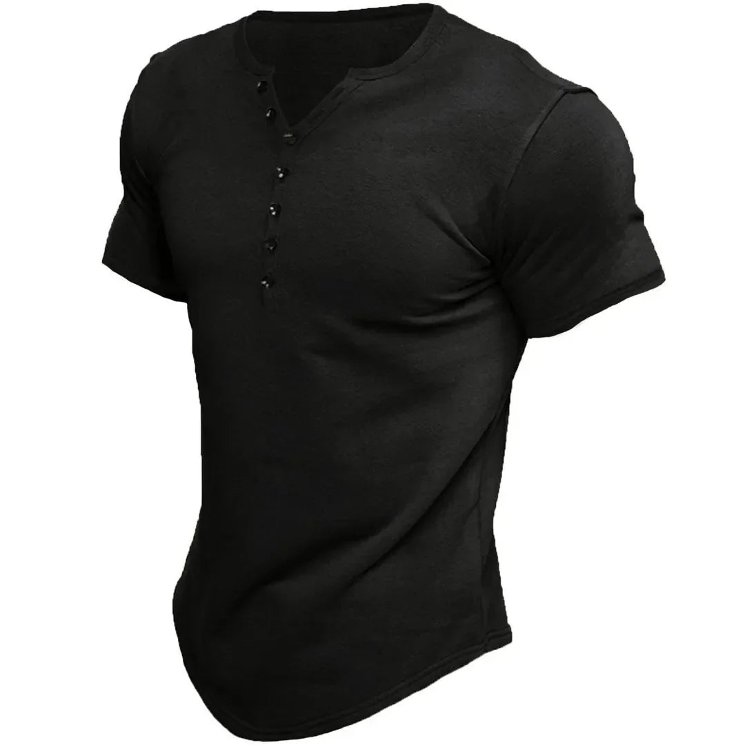 Hawthorne Men's Henley Short Sleeve T-Shirt