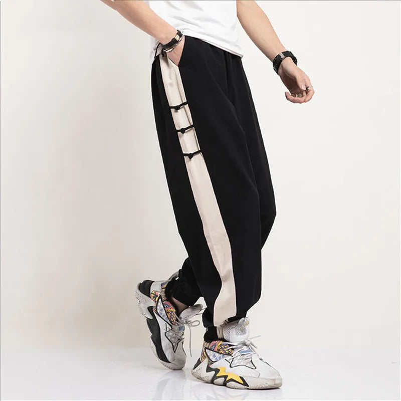 Garran Men's Relaxed Fit Linen Joggers