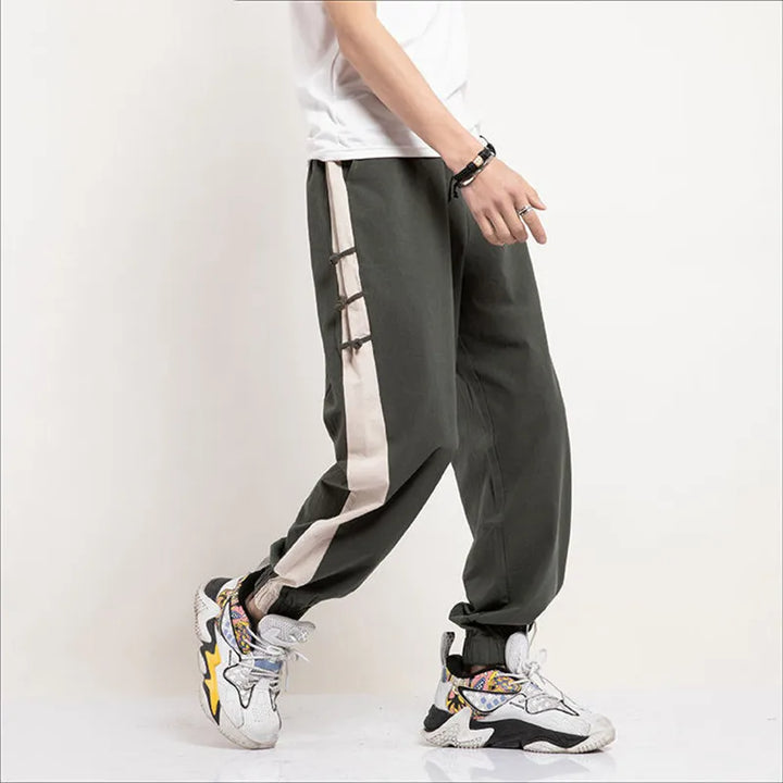 Garran Men's Relaxed Fit Linen Joggers