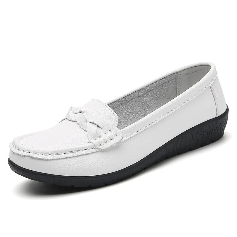 Draven Women's Leather Slip-On Loafers