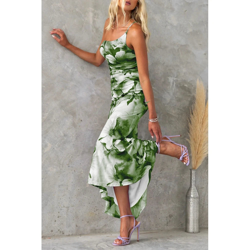 Cosima Women's Floral Strapless Maxi Dress