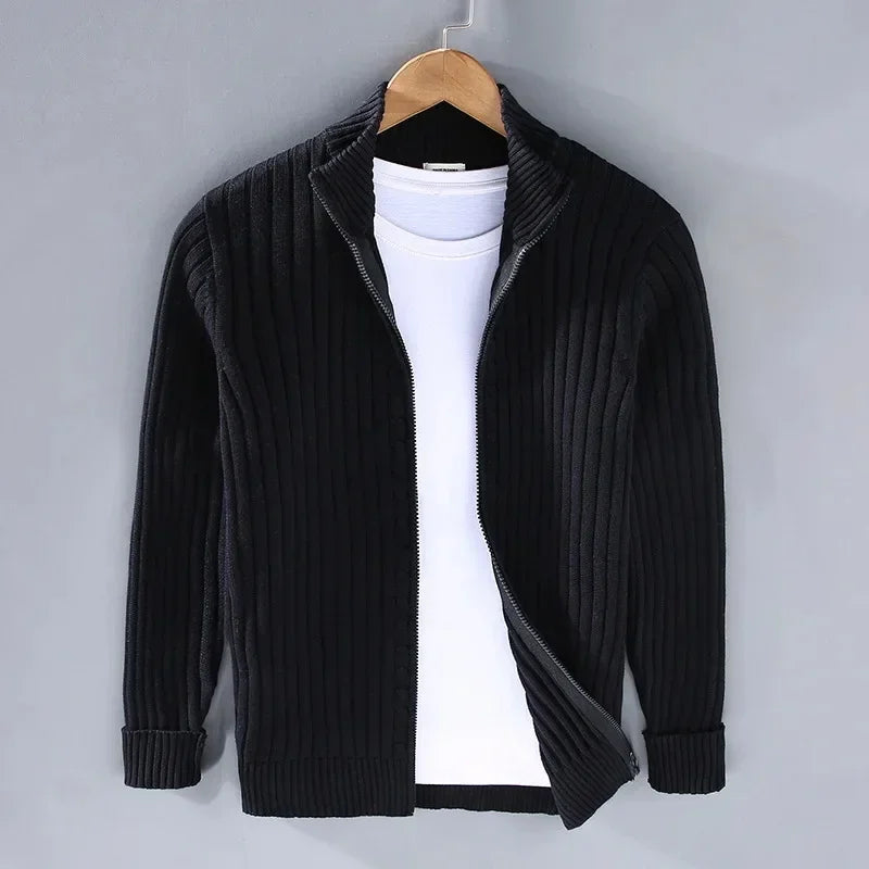 Miles Lucas Men's Zip Cardigan
