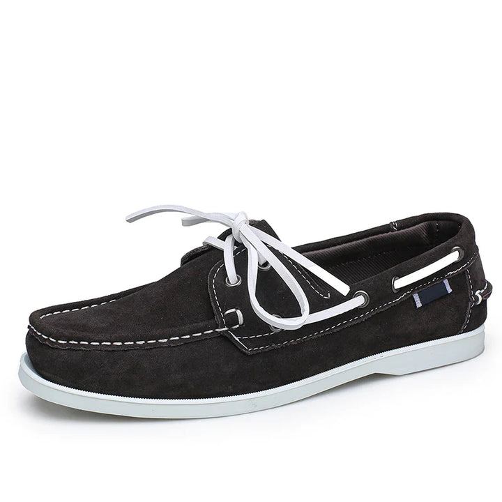 Seafarer Suede Boat Loafers