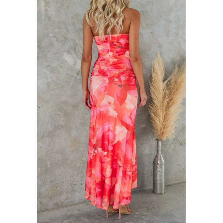 Cosima Women's Floral Strapless Maxi Dress